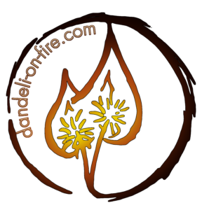 Logo Dandeli-on-Fire mit Text